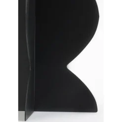 Mica Decorations Rafi Bijzettafel - H50 x Ø40 cm - IJzer - Zwart