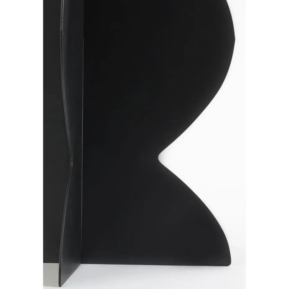 Mica Decorations Rafi Bijzettafel - H50 x Ø40 cm - IJzer - Zwart