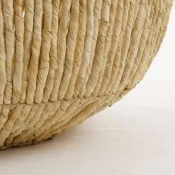 Mica Decorations Ronda Opbergmanden - H40 x Ø44 cm - Lichtbruin