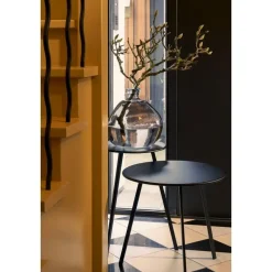 Mica Decorations Seatle Bijzettafel voor Buiten - Metaal - Zwart