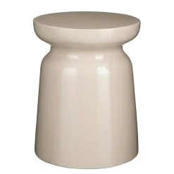 Mica Decorations Stage Bijzettafel - H45 x Ø35 cm - Cement - Beige