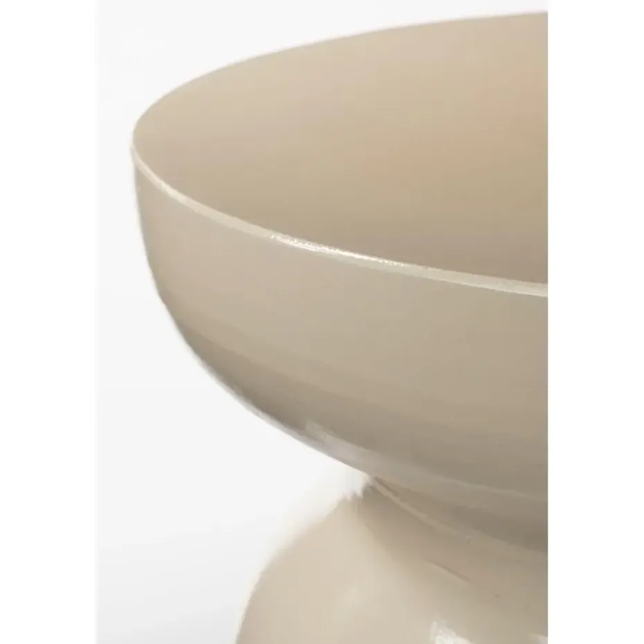 Mica Decorations Stage Bijzettafel - H45 x Ø35 cm - Cement - Beige