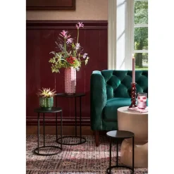 Mica Decorations Stage Bijzettafel - H45 x Ø35 cm - Cement - Beige