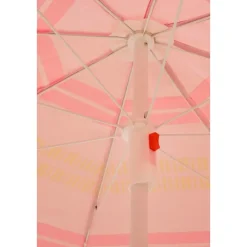 Mica Decorations Strandparasol - H180 x Ø160 cm - Lichtroze