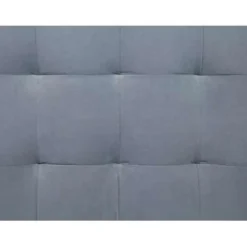 MICHIGAN - Ottomaan - Grijs - Fluweel