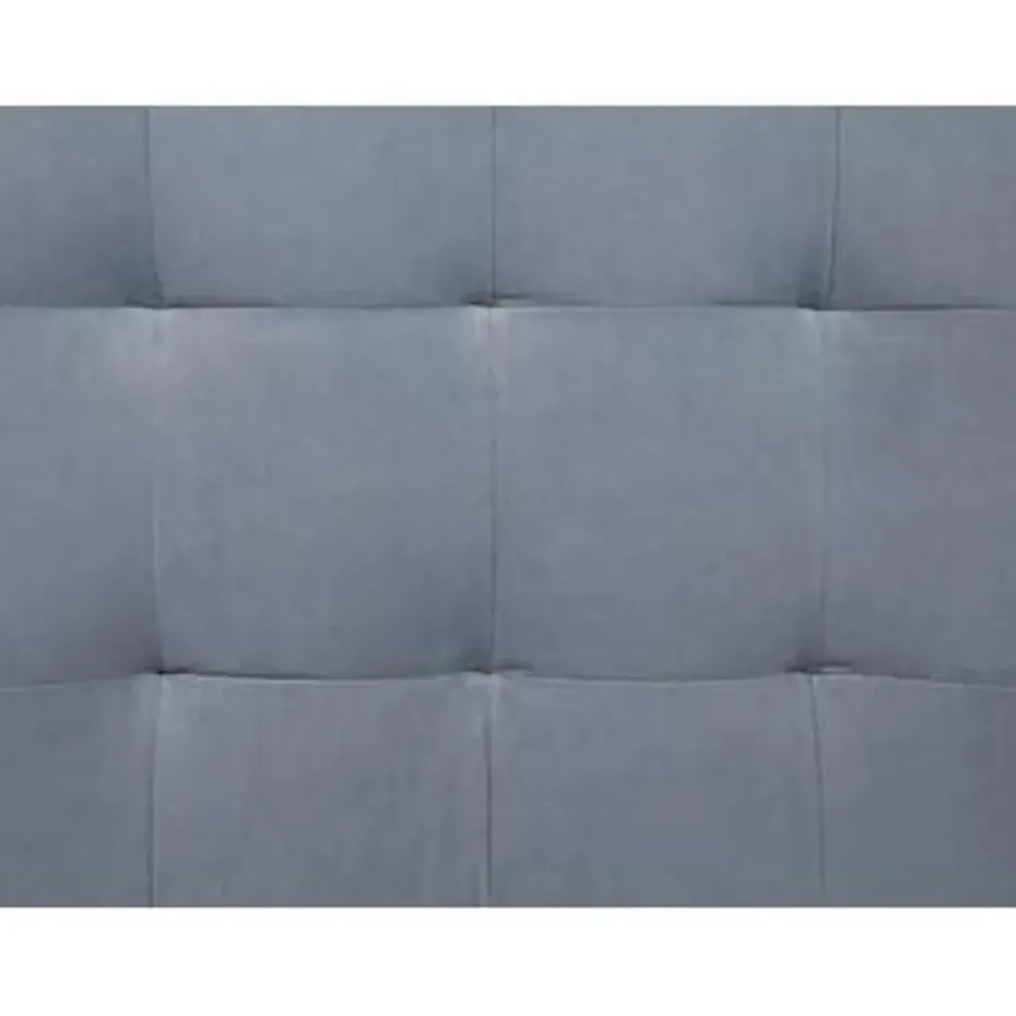 MICHIGAN - Ottomaan - Grijs - Fluweel