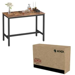 Middelhoge bartafel - vintage - 120x90x60 cm - vintage bruin