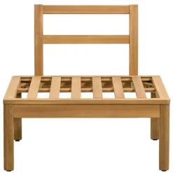 Middenfauteuil Orleans - eucalyptushout - 78x72x65 cm