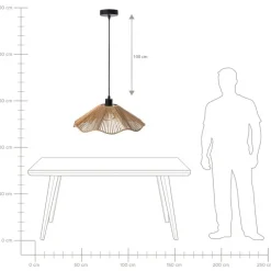 MIGORI - Hanglamp - Naturel - Papier