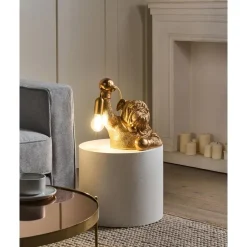 MIKE - Tafellamp - Goud - Polyresin