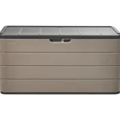 MILIES - Kussenbox - Bruin - 116 x 60 cm - Synthetisch materiaal