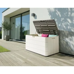 MILIES - Kussenbox - Wit - 116 x 60 cm - Synthetisch materiaal