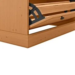 Mille - Garderobe met 1 klepdeur in grenen