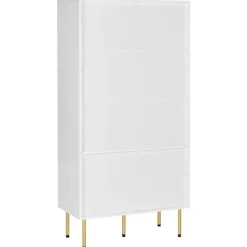 MILORA - Buffetkast - Wit - MDF