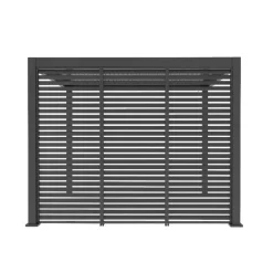 Mirador Louvre shutter paneel (voor 3M kant) antraciet 1 stuk