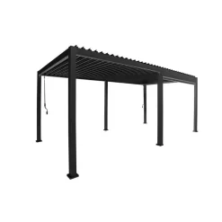 Mirador pull down zijscherm 3M windscherm antraciet