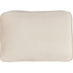 MIRAMAS - Chaise longue - Beige - Linkerzijde - Fluweel