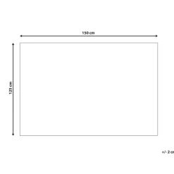 MIRGE - Plaid - Beige - 125 x 150 cm - Polyester