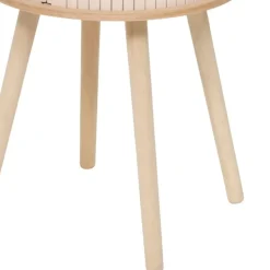 MISOU Nachtkastjes Juliet met Kastje - Set van 2 - Beige