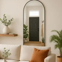 MISOU Spiegel Halfrond Julia - Zwart