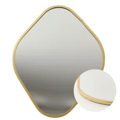 MISOU Spiegel Organische Vorm Goud 25x34cm