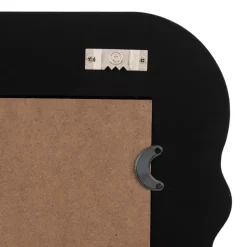 MISOU Wandspiegel Organische Vorm - Zwart