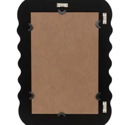 MISOU Wandspiegel Organische Vorm - Zwart