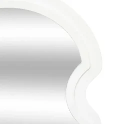 MISOU Wandspiegel Organische Vorm - Wit