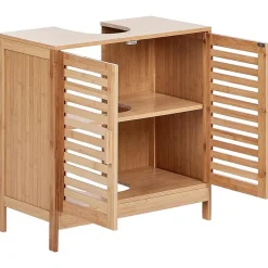 MISSOULA - Wastafelkast - Lichthout - Bamboe