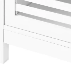 MISSOULA - Wastafelkast - Wit - Bamboehout