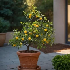 Mix fruitbomen - Set van 4 - Hoogte 25-40cm - ⌀9cm