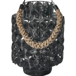 MMOJSTIR - Lantaarn - Zwart - IJzer