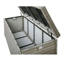 MODENA - Kussenbox - Grijs - PE rotan