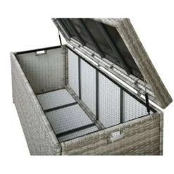 MODENA - Kussenbox - Grijs - PE rotan