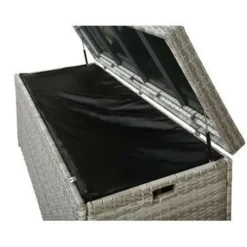 MODENA - Kussenbox - Grijs - PE rotan