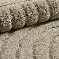 Modern Japandi Vloerkleed - Beige - Boho Scandinavisch - 140x200 cm Laagpolig