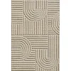 Modern Japandi Vloerkleed - Beige - Boho Scandinavisch - 200x290 cm Laagpolig