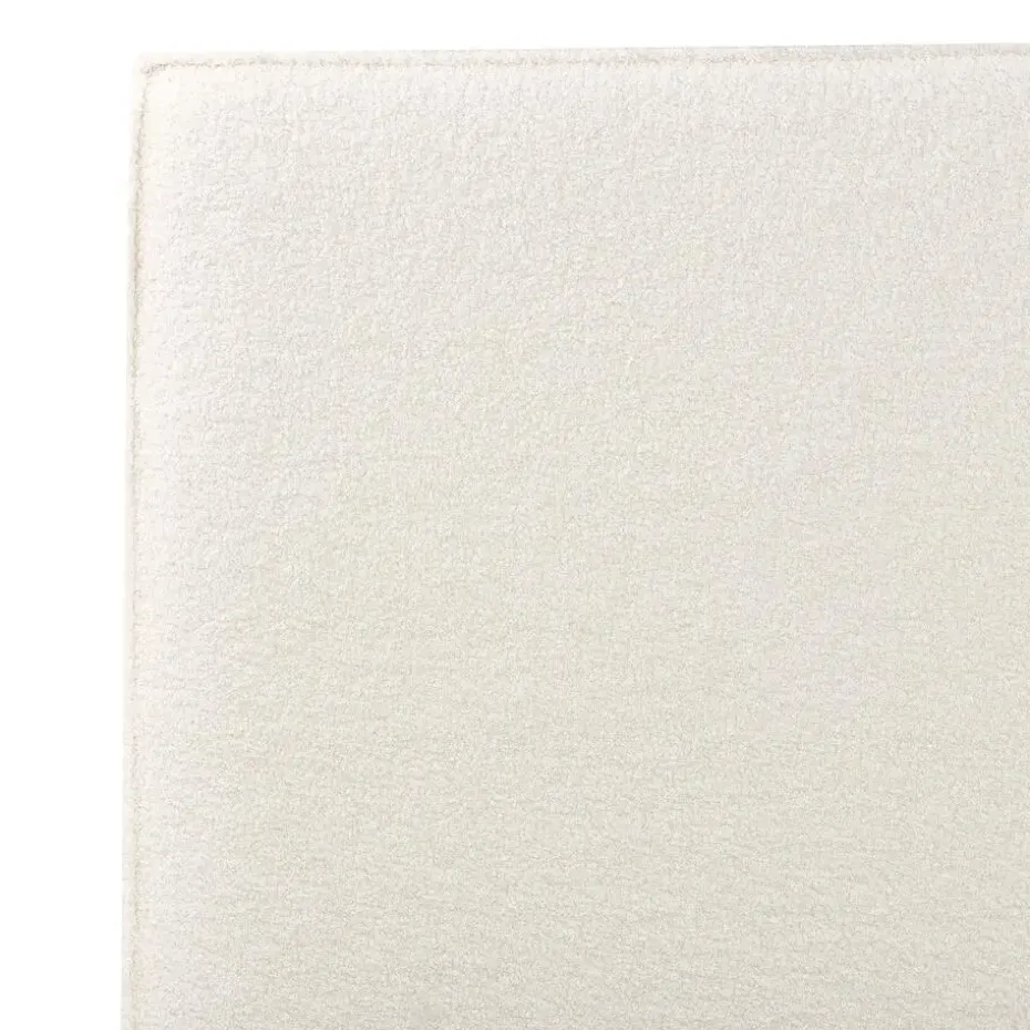 MOISSAC - Tweepersoonsbed - Off-white - 180 x 200 cm - Polyester