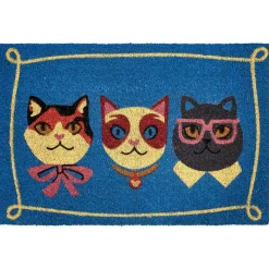 MOJICAP - Deurmat - Meerkleurig - 60 x 90 cm - Kokos