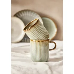 Mok met oor Camille - groen - 400 ml