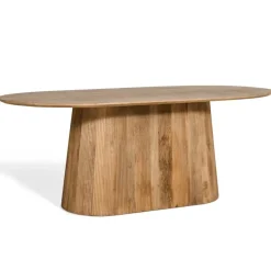 Mokka Eettafel Lichtbruin 180cm