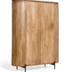 Mokka Wandkast Lichtbruin 115cm