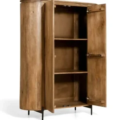 Mokka Wandkast Lichtbruin 115cm