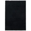 Monaco Soft Shaggy Hoogpolig Vloerkleed Black - 240x340 CM