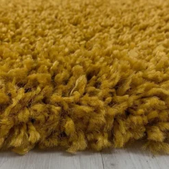 Monaco Soft Shaggy Hoogpolig Vloerkleed Goud - 240x340 CM