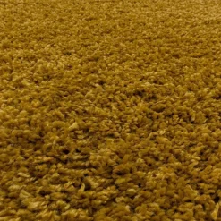 Monaco Soft Shaggy Hoogpolig Vloerkleed Goud - 240x340 CM