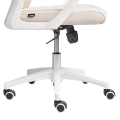 MONARCH - Bureaustoel - Beige - Stof