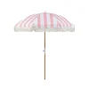 MONDELLO - Parasol - Roze/Wit - Polyester