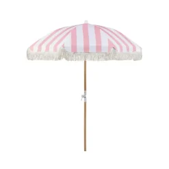 MONDELLO - Parasol - Roze/Wit - Polyester