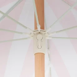 MONDELLO - Parasol - Roze/Wit - Polyester